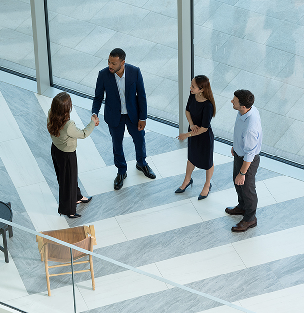 People in an office