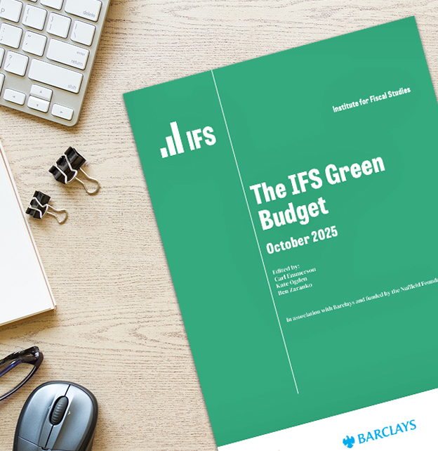 Image of IFS Green Budget on a table