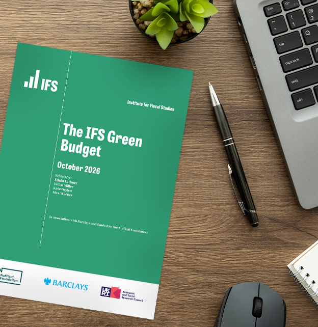 Image of IFS Green Budget on a table
