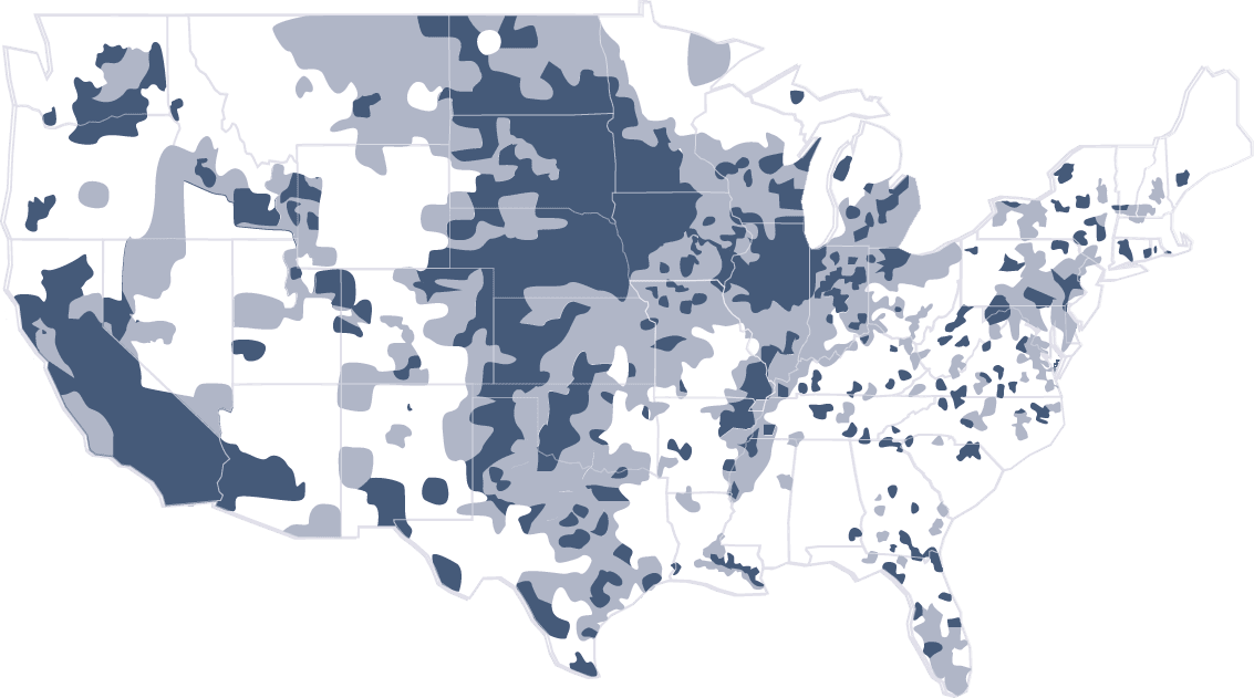 Map of the United States